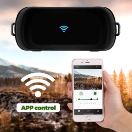 BONMIXC Night Vision Binoculars with WiFi & Starlight Lens, 32GB Memory Card Included, Night Vision Goggles for Day and Night, 7-Level-Infrared, High Definition Photography, Video 960P