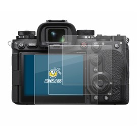 BROTECT Protective Glass for Sony Alpha 1 II (ILCE1M2B) (Pack of 3) Protective Film Tempered Glass [Extremely Scratch-Resistant 9H, Anti-Fingerprint, Ultra Transparent]