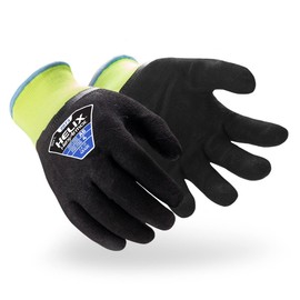 HexArmor Cut-Resistant Liquid-Resistant Nitrile Palm Knit Work Gloves | Helix® 2073 | Medium