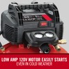 Porter-Cable C2002R 0.8 HP 6 Gallon Oil-Free Pancake Air Compressor