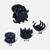 DERRON Mini Hairpin Bangs Hair Pin Simple 50pcs Black and