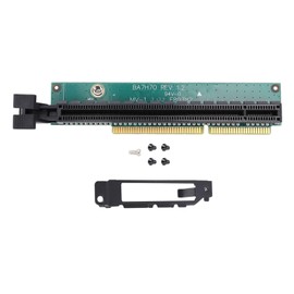Tiny5 PCI-E 16X Graphics Adapter, 4 Port Adapter Board for ThinkCentre M920q M920x M910x M720q P330, Transferable Graphics Support, Good Electrical Conductivity (with Back Plate)