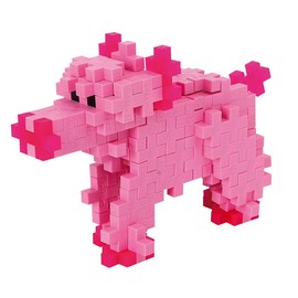 Plus-Plus Kreativ-Bausteine Tube, Schwein, Geniales Konstruktionsspielzeug, 100 Teile, Mehrfarbig, Standard