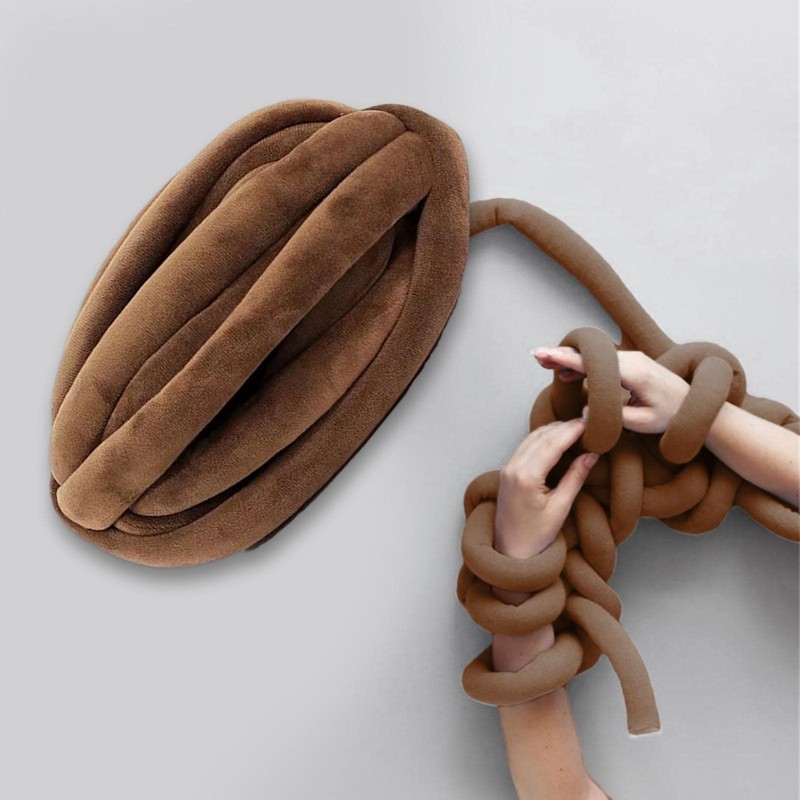 Arm Knitting Yarn | Cotton Tube Yarns for Chunky |