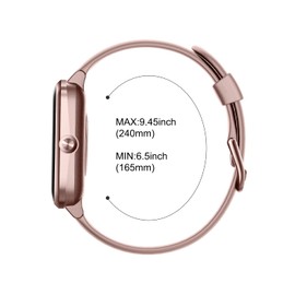 GRV Smart Watch Band Replacement Strap for GRV FC1 Smart Watch (Pink)