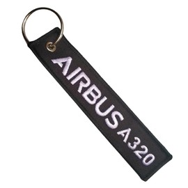 Pinstant Airbus A320 - Llavero de vuelo de aeronaves europeas para aeronaves aeronáuticas de la familia, Mezclado, 5.1 x 1.2 inches