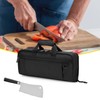 samdew Chef Knife Bag with Lockhole & 17 + 6