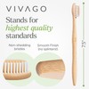 VIVAGO Bamboo Toothbrushes 30 Pack - BPA Free Soft Bristles