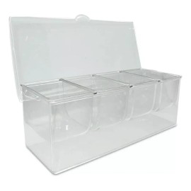 Technoware Bandeja Fría Para Verduras Servidor De Condimentos Refrigera