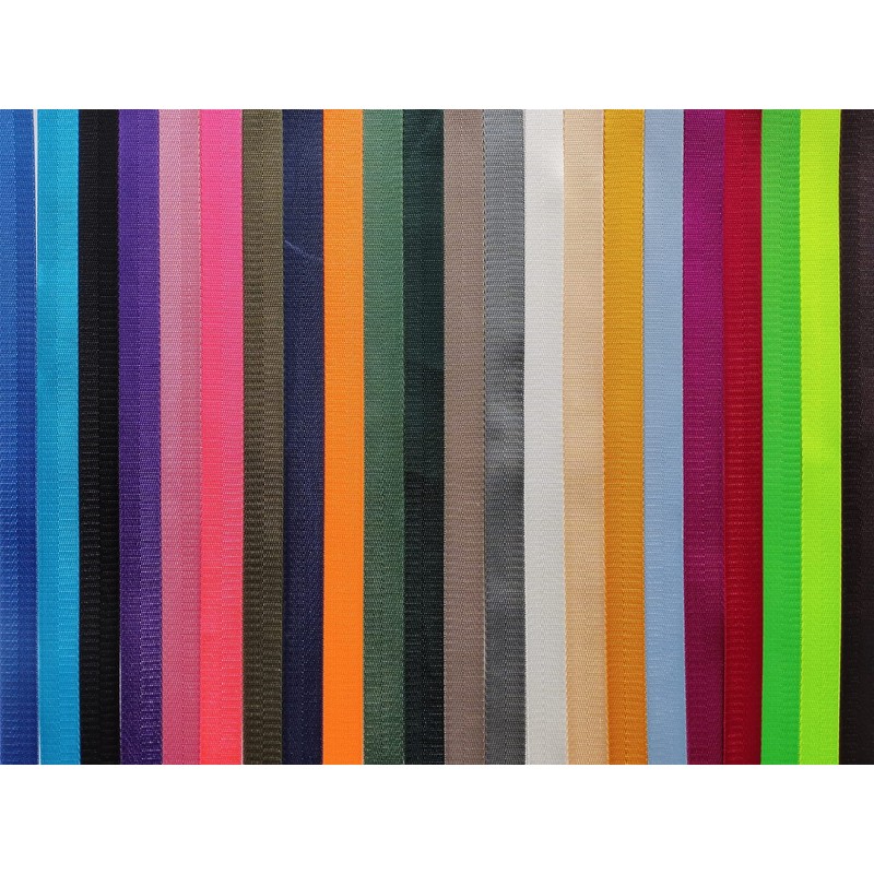 Nylon Webbing 1 Inch 20 Yards Heavyweight Flat Nylon Strap