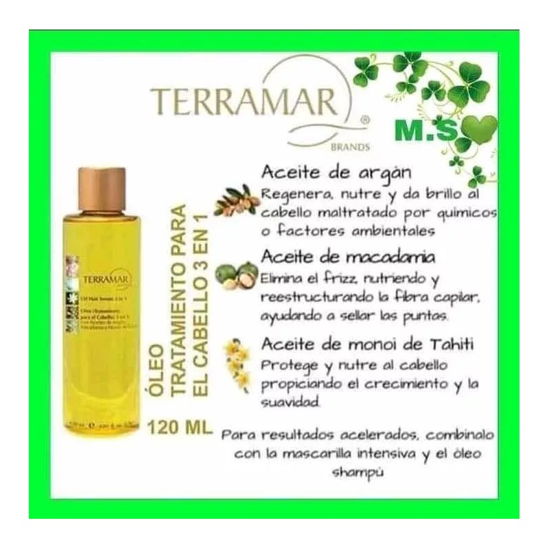 Terramar Tratamiento Capilar 6 Pasos Reestructurante Hidrata