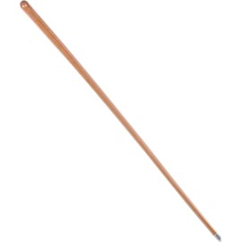 Carlisle FoodService Products 4526700 Lacquered Wood Broom Handle with Metal Threaded Tip, 60" Length, 15/16" Diameter (Pack of 12)