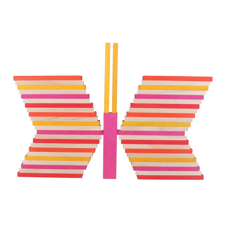 木製ブロック CitiBlocs シティブロックス ホットカラーセット50ピース