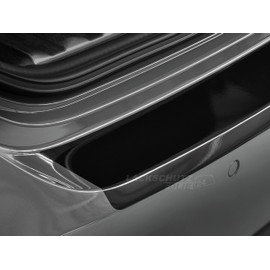 SPF24 Loading Sill Protection Film Black Smooth High Gloss for VW Tiguan (II) Type AD1, Year of Manufacture 01/2016-02/2024