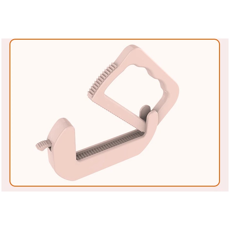 Unbranded 4 PCS Plastic Chip Clips for Food Packages, Curved