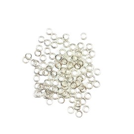 Craft Wire 100 Sterling Silver Round Open Jump Rings 4.1mm 20 Gauge
