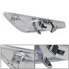 TJHSM 1 Pair Chrome Front Side Moulding Trim Finisher Replacement