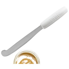 PB-JIFE! The Ultimate PB knife. Stir, scrape, and clean the BIG Jars (White, 1)