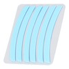 30 Pairs Silicone Eyelash Lift Curved Shape Reusable Soft Rods