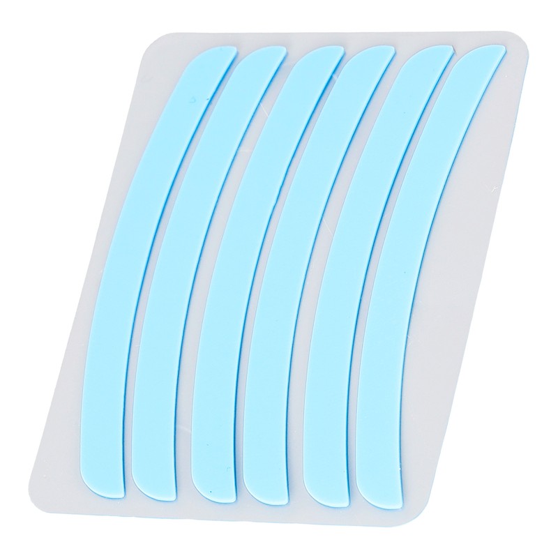 30 Pairs Silicone Eyelash Lift Curved Shape Reusable Soft Rods