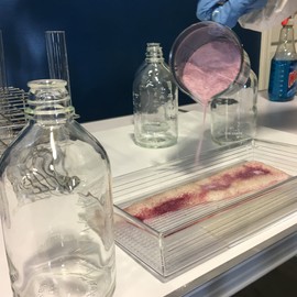 Absorbent Specialty Products ACID2 Absorbent Acid Neutralizer Purple