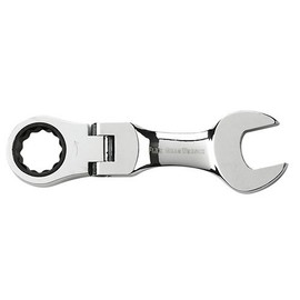 GEARWRENCH 11/16" 12 Point Stubby Flex Head Ratcheting Combination Wrench - 9576