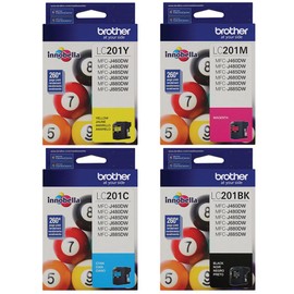 Brother MFC-J680DW Black/Cyan/Magenta/Yellow Original Ink Standard Yield (260 Yield)