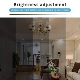 Smart Bulbs CMARS B10/B11 E12 Smart Light Bulbs Works with Alexa Google Home IFTTT Siri Shortcut, WiFi-Bluetooth Smart Candelabra Bulb LED RGB Color Changing Chandelier Light Bulbs (2.4 Ghz only)