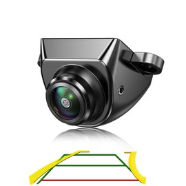 GreenYi Car Backup Camera with Dynamic Trajectory Guide Line, AHD1080P Reverse Rear View Cam, Adjustable Fisheye Lens, Waterproof Night Vision 170 Degree Wide View