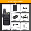 Retevis RT19 Walkie Talkie Earpiece with Mic, 2 Way Radios