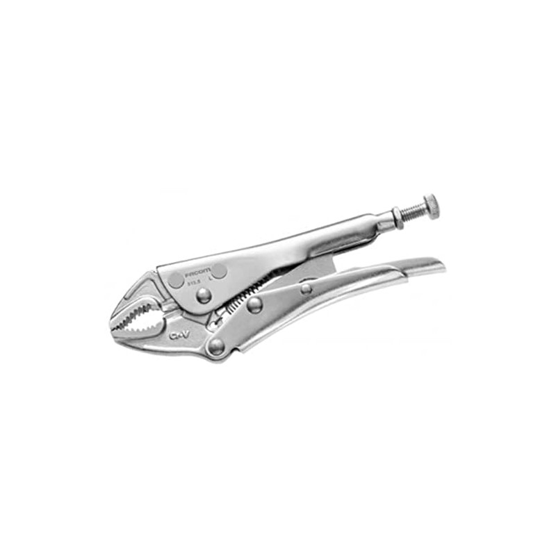 FACOM 513.5 Series 513 Standard Curved Jaw Lock Grip Plier,