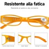 NEW VISION Lesebrille fur Damen Herren Federscharnier Brille Anti-Müdigkeit Blendfreie