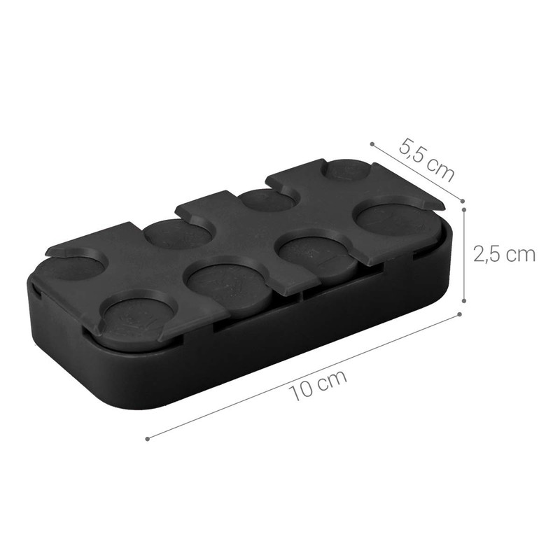 kwmobile Holder for Euro Coins - 8 Dispensers from 1