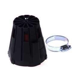 Air Filter Boxed 28 mm Straight Black
