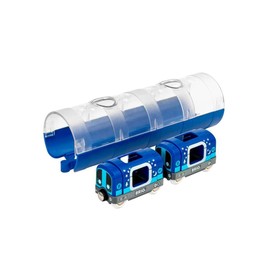 Brio Metro Train & Tunnel 33970, Suitable for Ages 3 and Up (Toy, Wooden Toy, Wooden Rail, Rail Set, Gift (Birthday/Christmas))