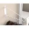 ClosetMaid Hanging Bar Valet Rod for Wall or Door Mount