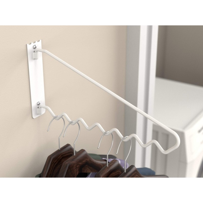 ClosetMaid Hanging Bar Valet Rod for Wall or Door Mount