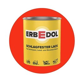Erbedol Deutz Rot 74 2225 Büchner Resin Varnish 750 ml 0323 3861
