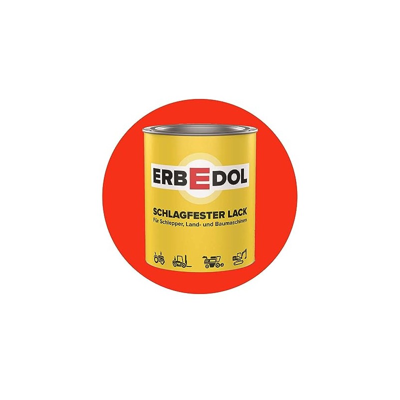 Erbedol Deutz Rot 74 2225 Büchner Resin Varnish 750 ml