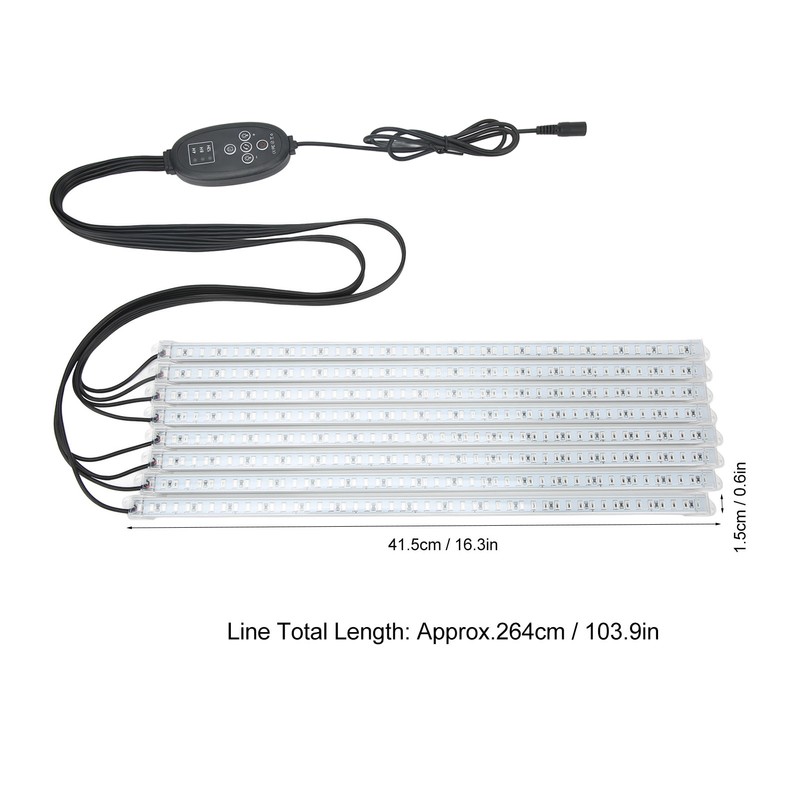 LED Plant Grow Lights 8 Hard Strips Indoor Plant Lamp