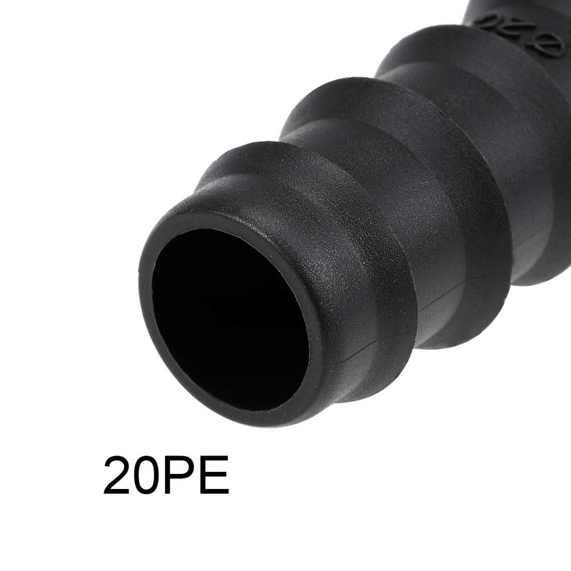 sourcing map Barb Drip Pipe End Closure Cap 20PE Hose