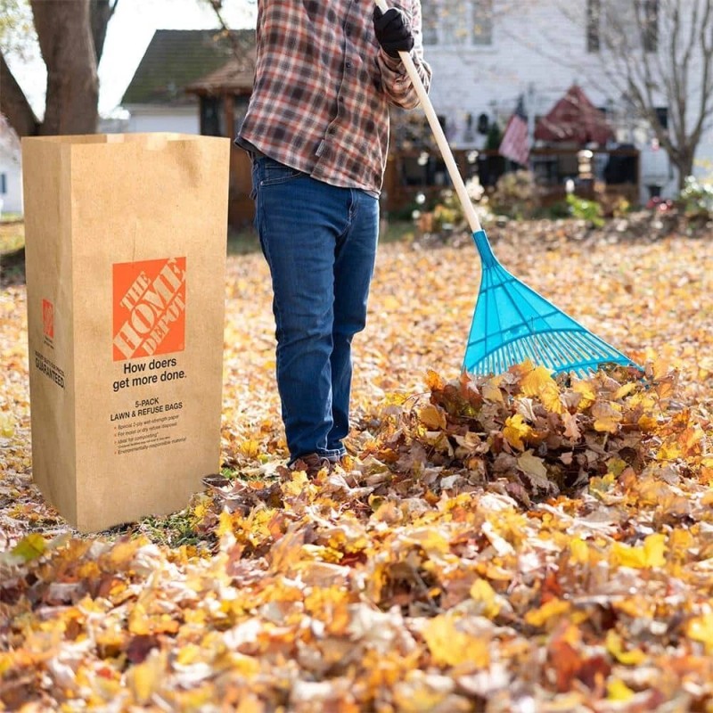 30 Gal. Paper Lawn and Leaf Bags - 20 Count