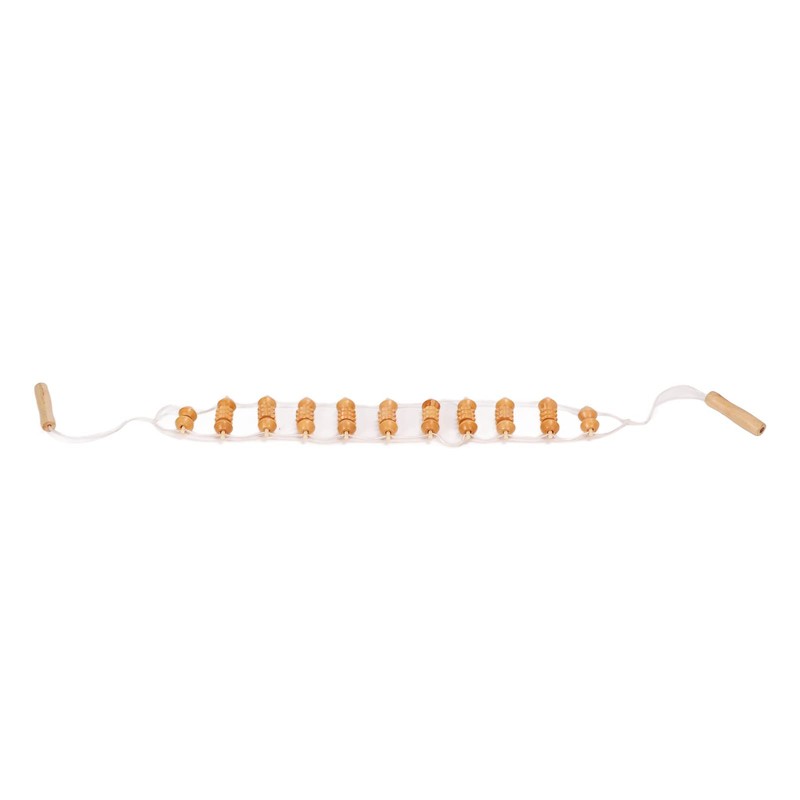Massage Roller Back, Massager Back Massager with Wooden Handle Roller,
