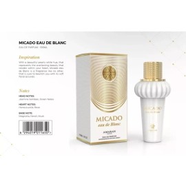 amaran Micado Eau de Blanc By Amaran Eau de Parfum 3.4oz.