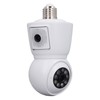 Dual Lens Security Camera 360 Degree Panoramic WiFi Indoor Surveillance