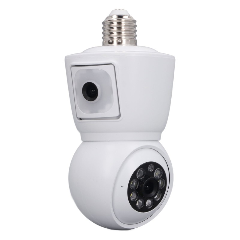 Dual Lens Security Camera 360 Degree Panoramic WiFi Indoor Surveillance