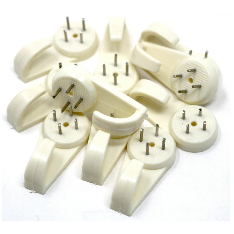 Non Trace Picture Hooks Nylon Invisible Hard Wall Drywall 30mm