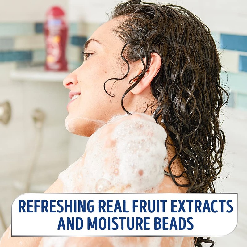 Softsoap Moisturizing Body Wash, Pomegranate and Mango - 20 fluid
