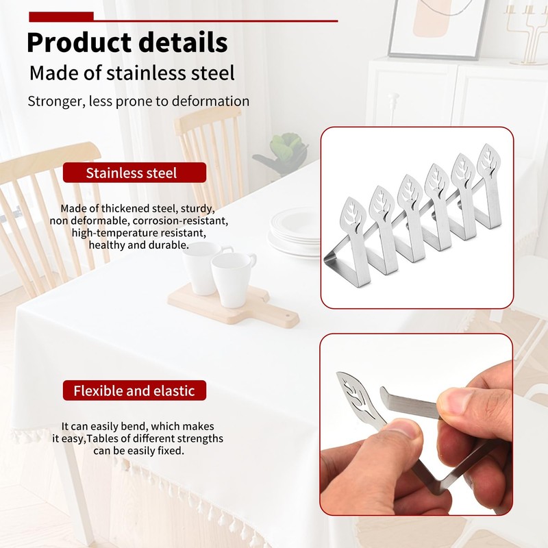 Pack of 10 Table Dec Weights for Outdoor Use, Tablecloth
