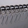 All-Pie 50 Pcs Stainless Steel Curtain Hooks Pinch Pleat Curtain